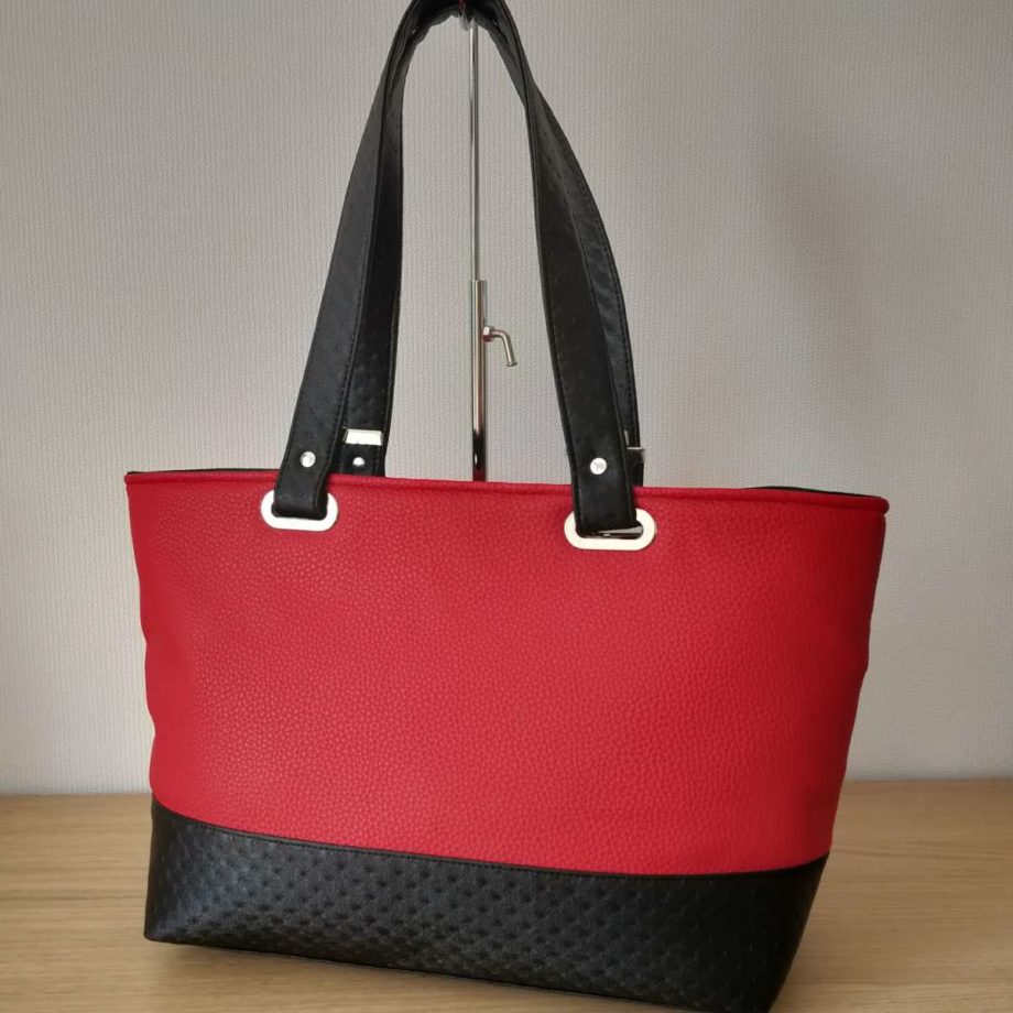 Sac cabas Danièle - rouge