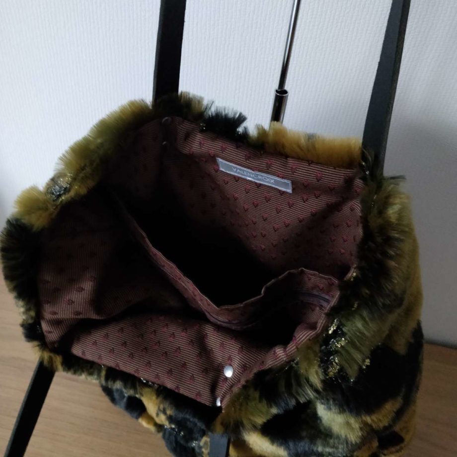Sac cabas fourrure