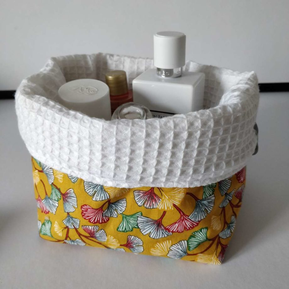 Ensemble panière lingettes savon pochettes
